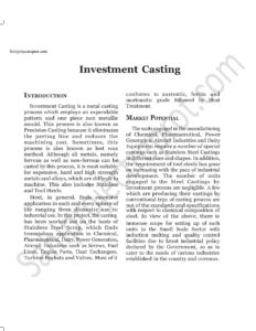 Read more about the article Sahi project report for Investment Casting