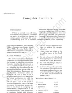 Read more about the article Sahi project report for Computer Furniture