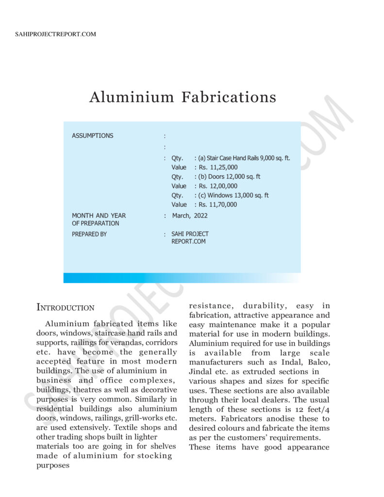 58f42cf0068bfd0dc9d5f5855c77b714 0 Aluminium Fabrications