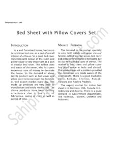 Read more about the article Sahi project report for  Bed Sheet with Pillow Covers Set