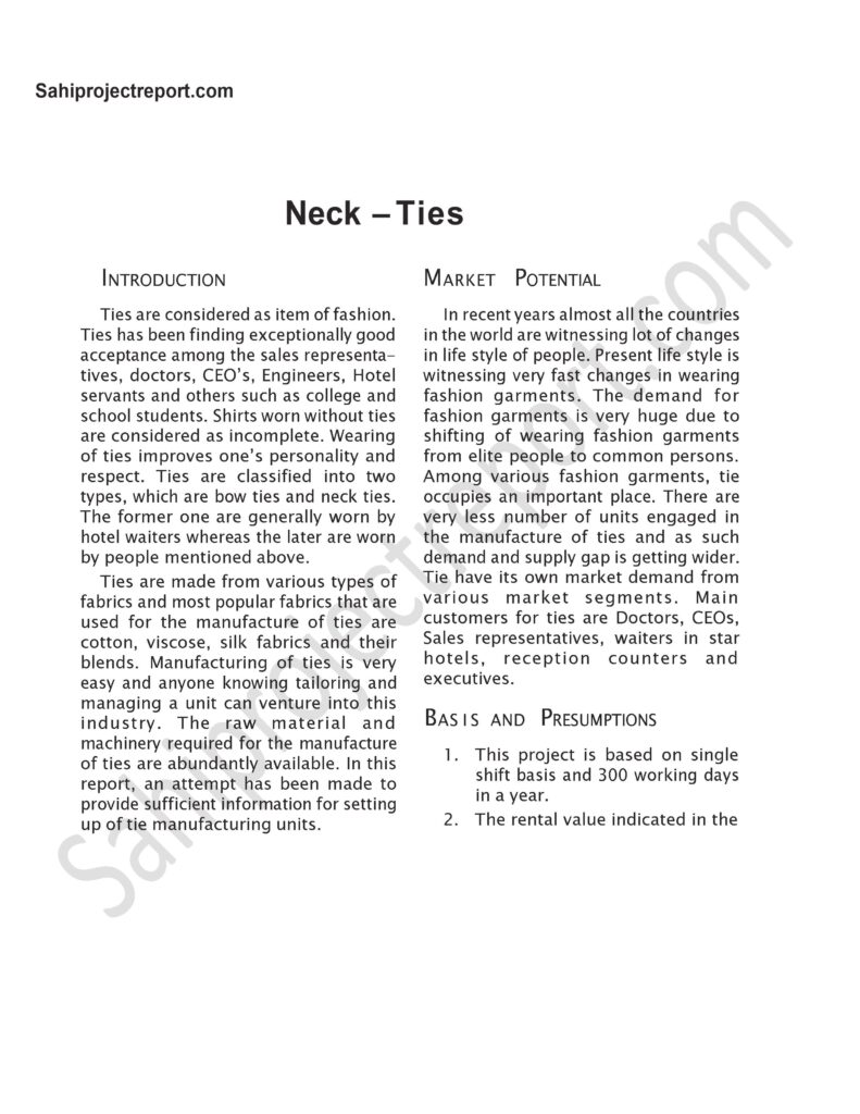 YAoe8aL0hOc0Y29I 1 Sahi project report for Neck – Ties